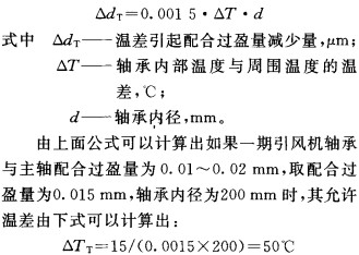 大型离心风机主轴磨损分析