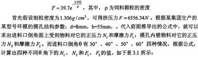 颗粒机环模公式