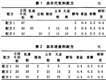 羊羔饲料配方